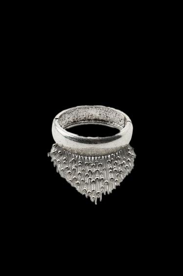 Zara RIGID CHAIN BRACELET - Silver