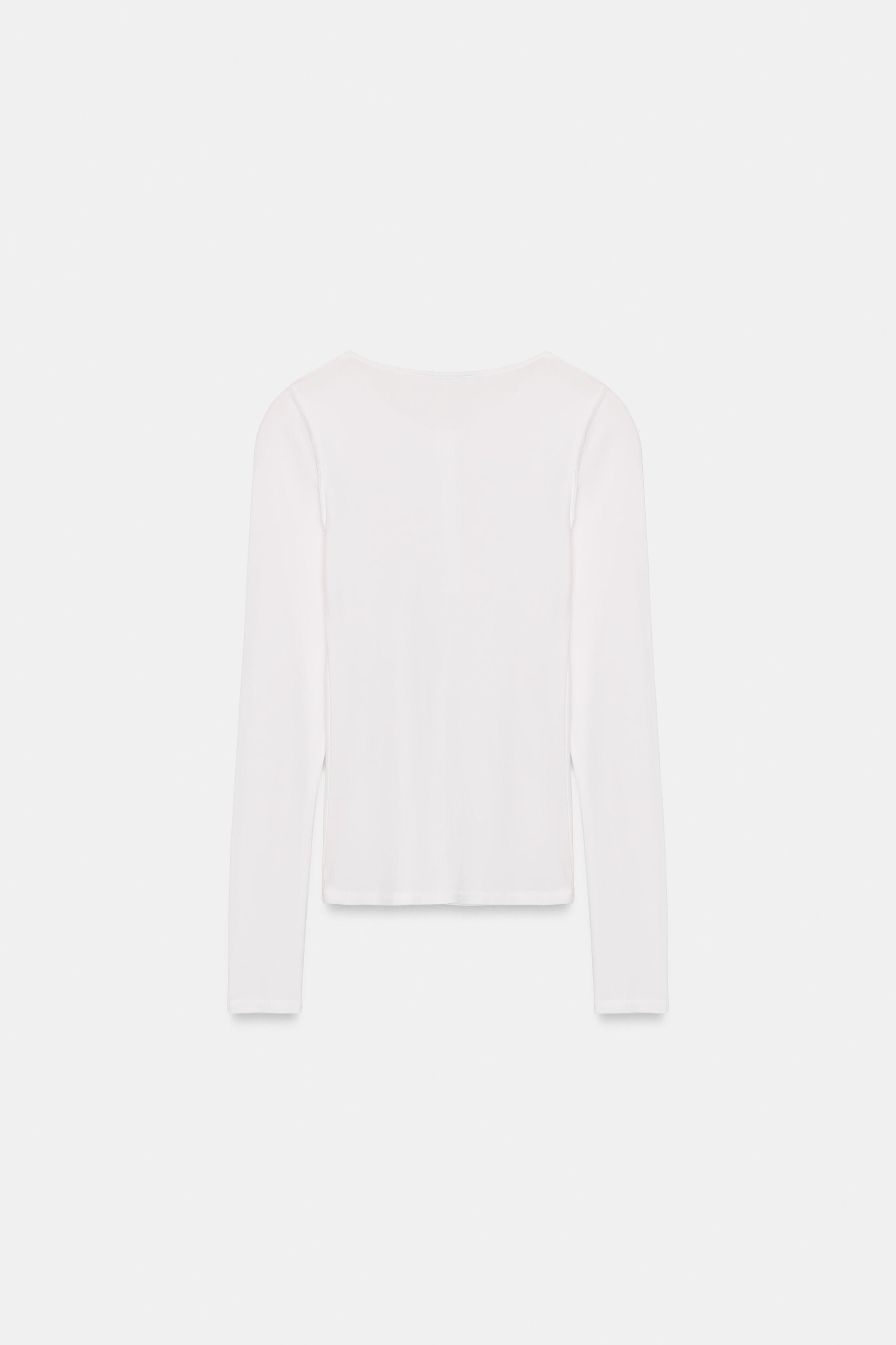 DÜĞMELİ YAKA T-SHIRT - Görsel 5