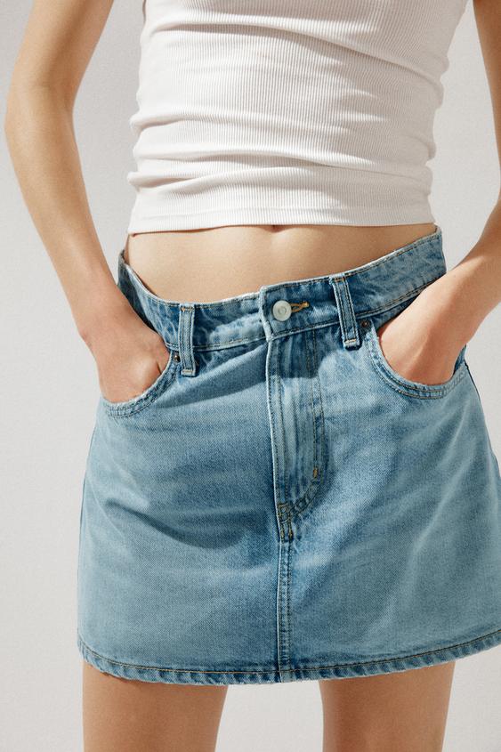 TRF DENIM SKORT