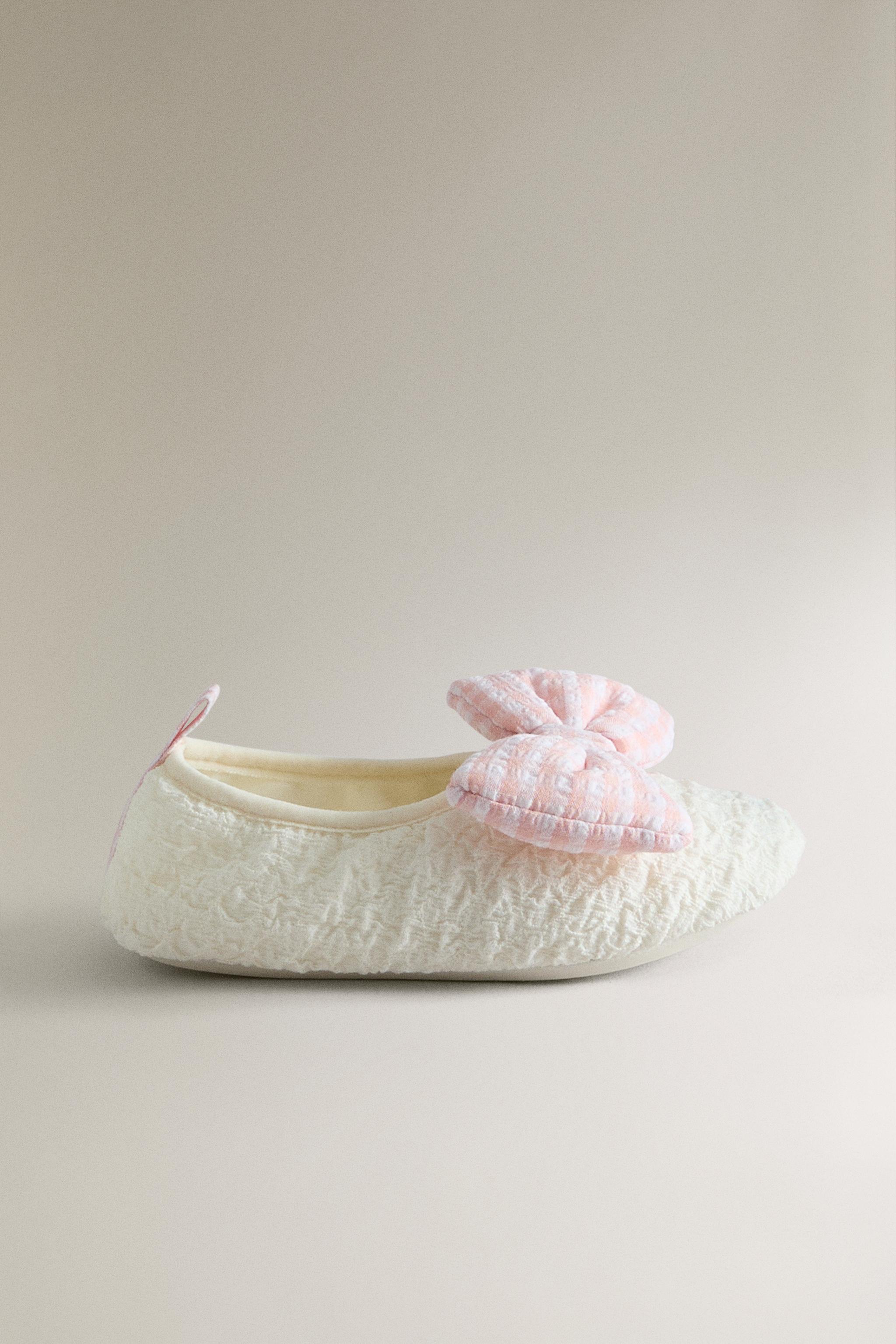Обувь Zara KIDS BOW BALLET FLATS