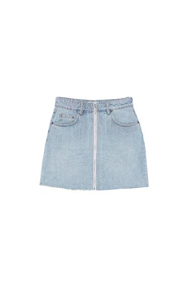 MINI SKIRT WITH ZIP
