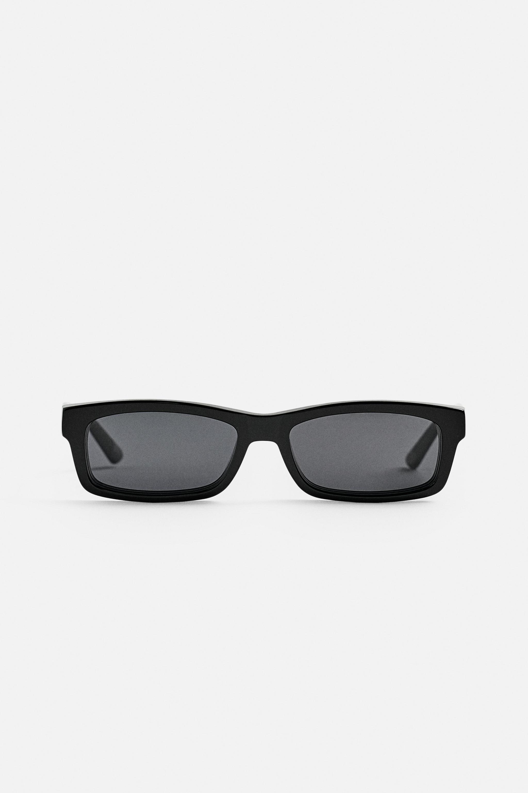 SQUARE SUNGLASSES - Black | ZARA United States