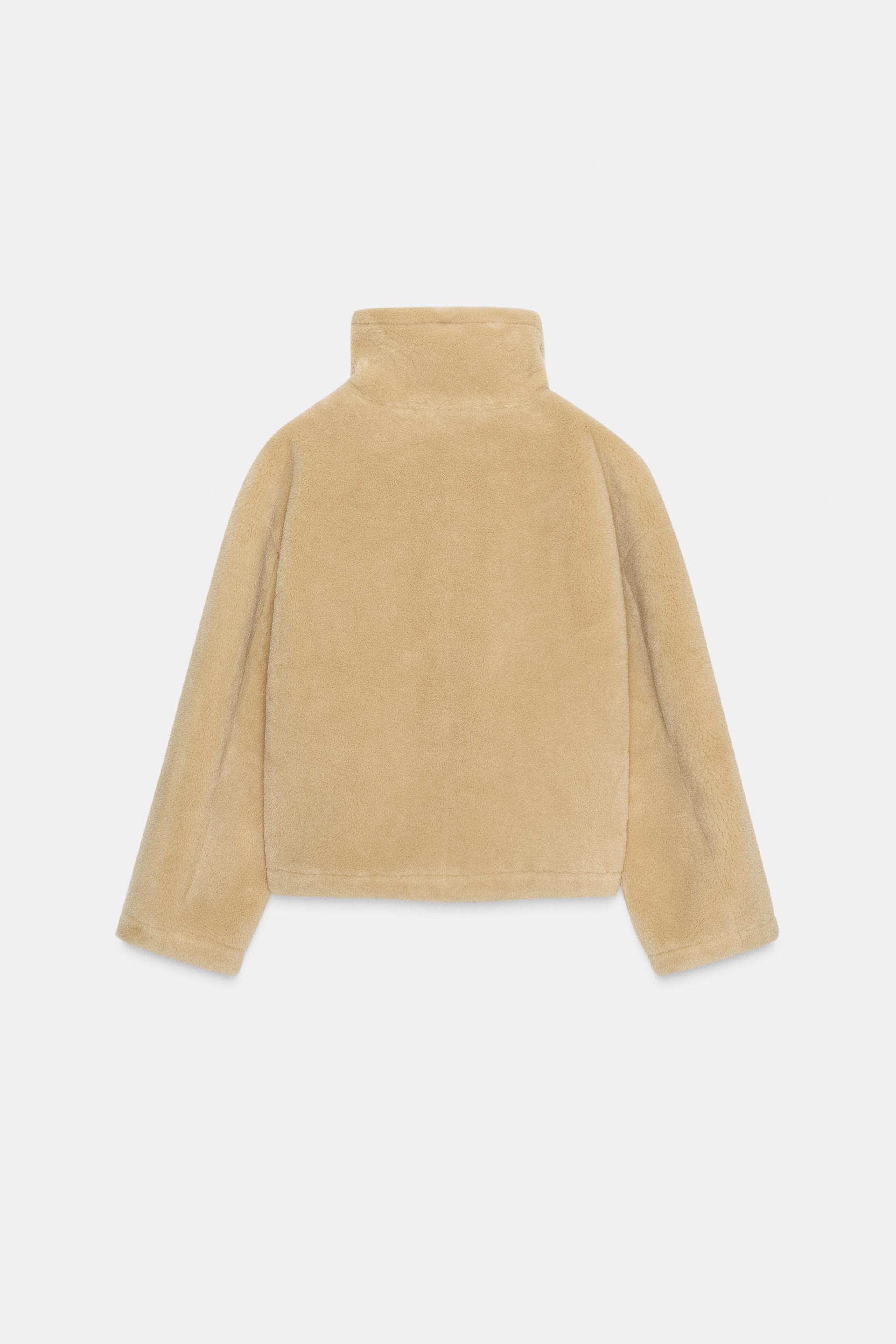 リバーシブルダブルフェイスジャケット - エクリュ | ZARA Japan / 日本