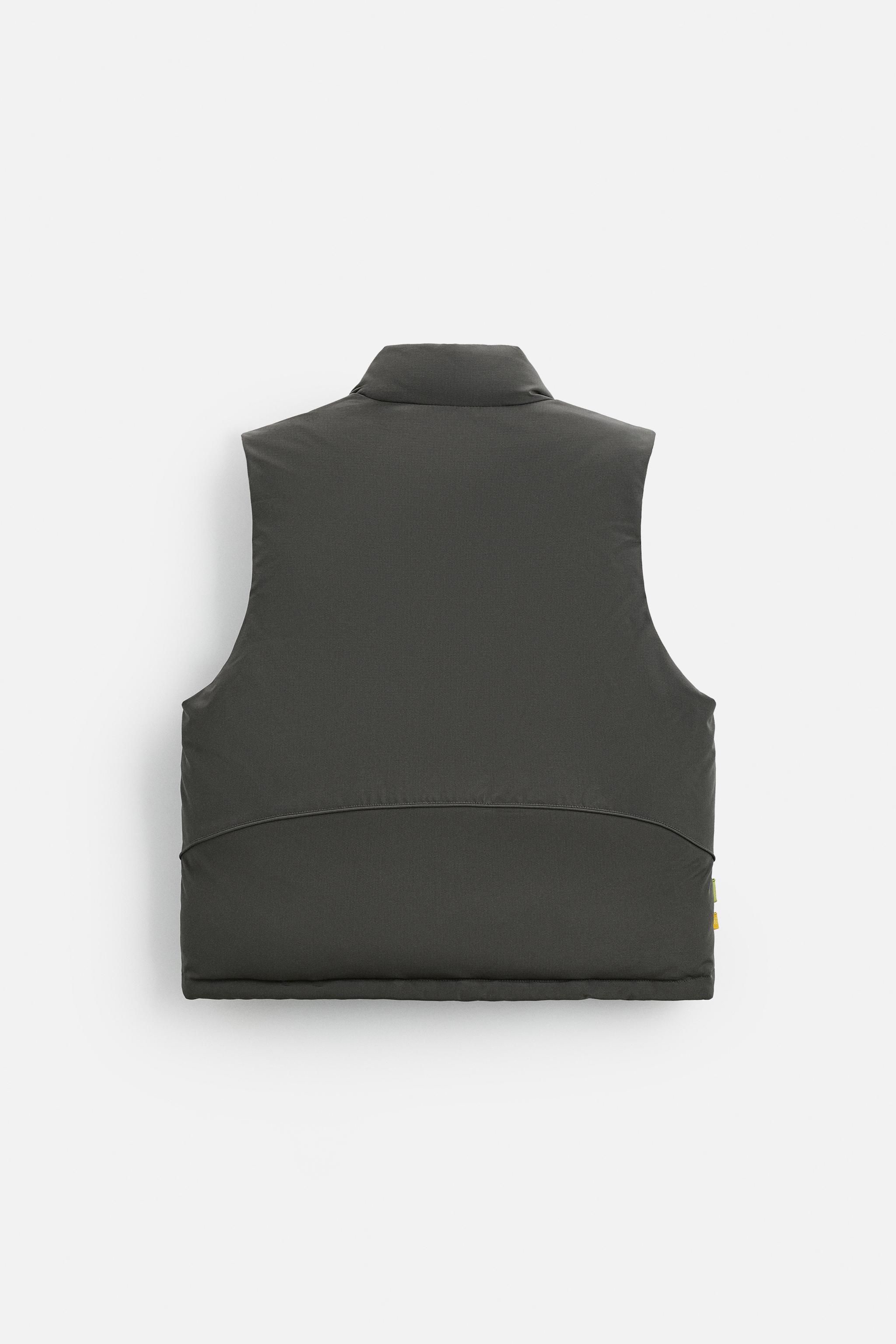 TEXTURED VEST - Taupe gray | ZARA United States