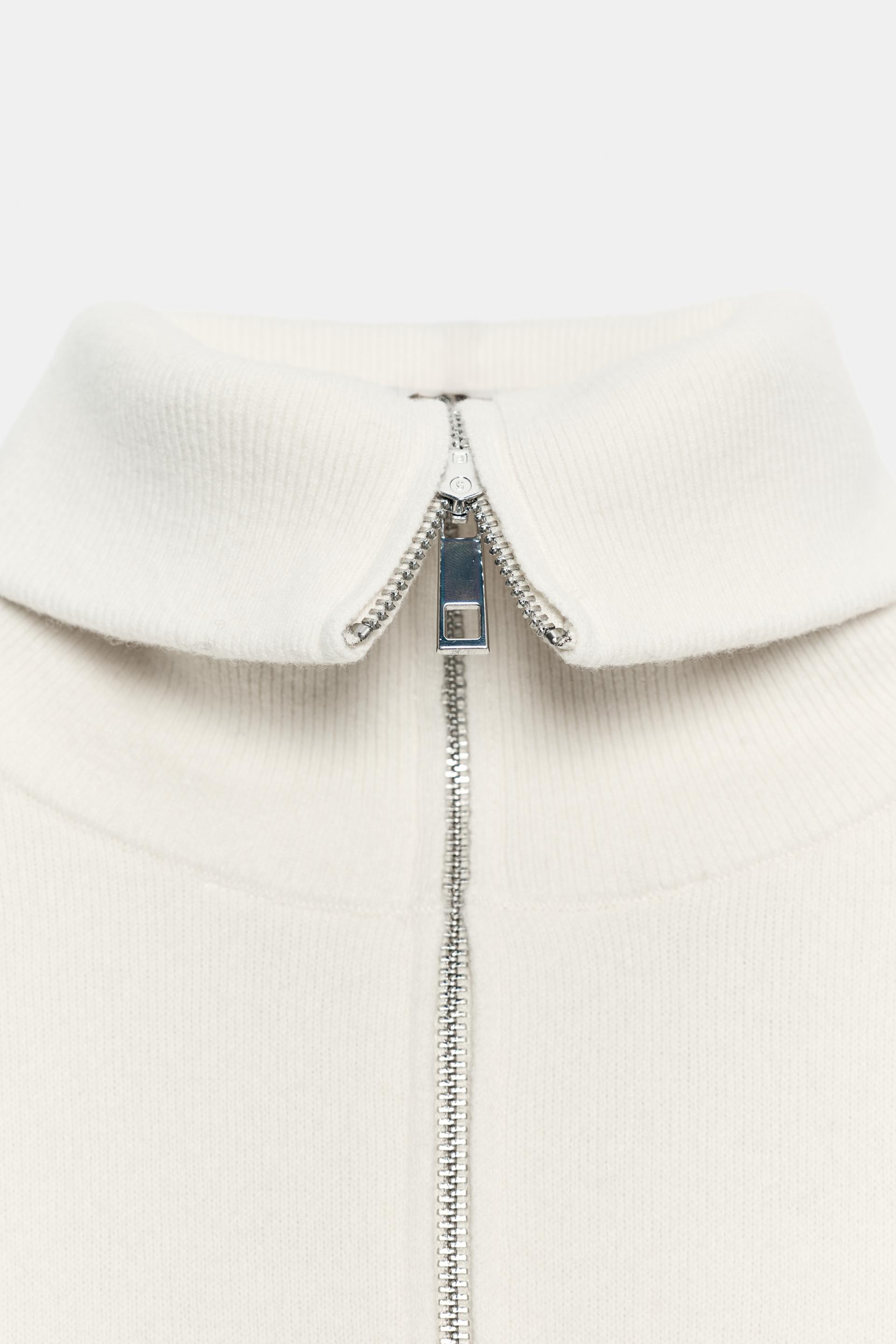 96% WOOL OVERSIZED MOCK NECK SWEATER thumbnail 8