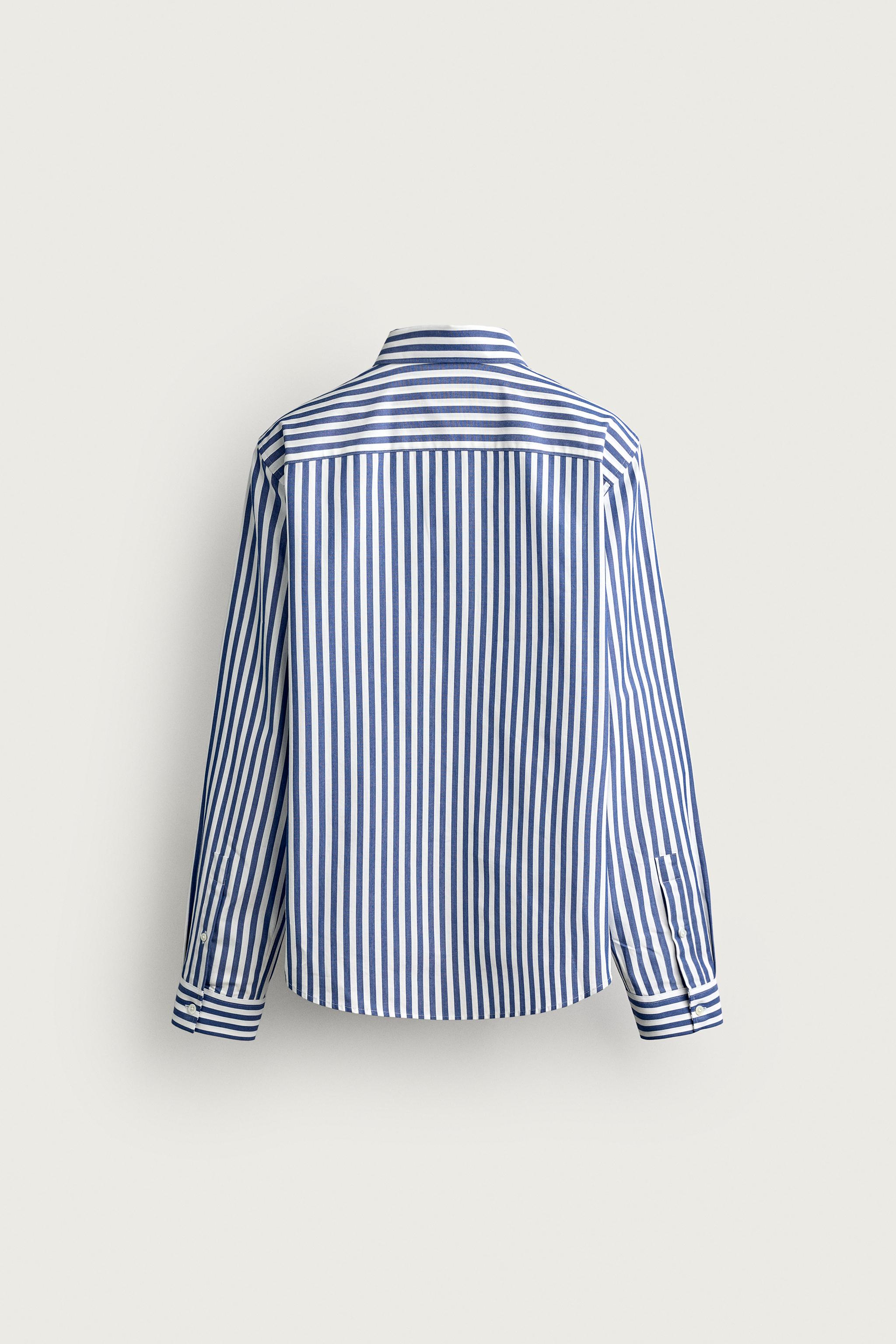STRIPED RELAXED FIT SHIRT