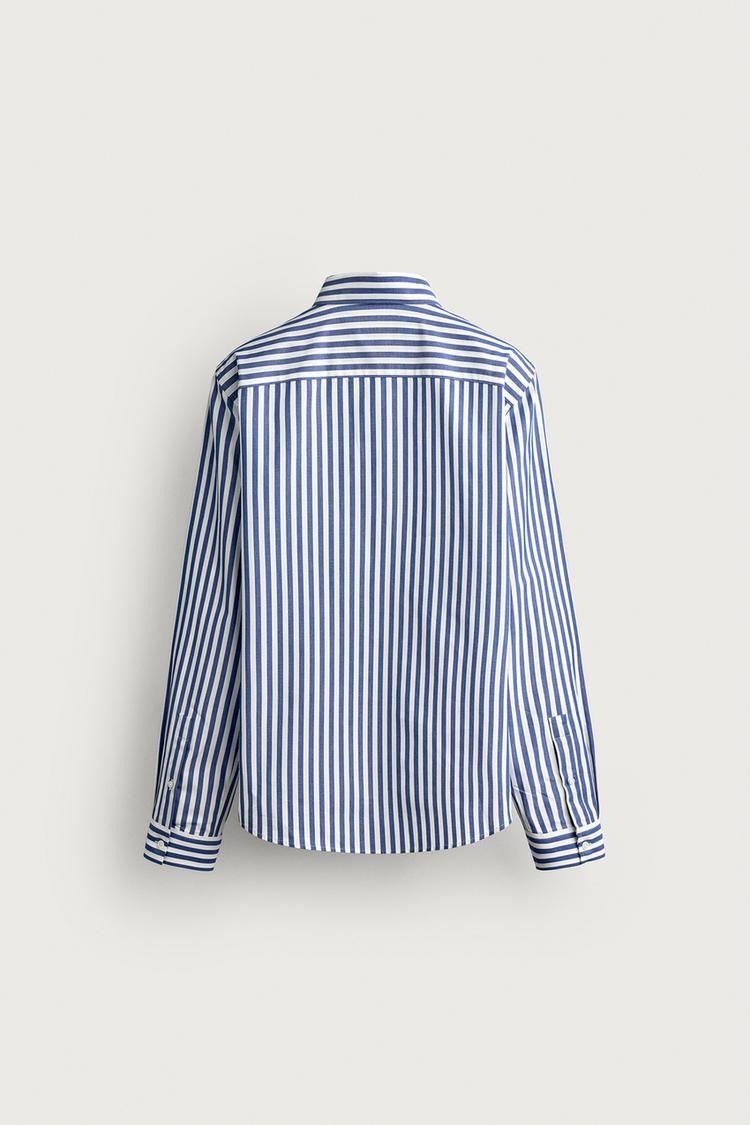 CAMISA A RAYAS CORTE RELAJADO 8