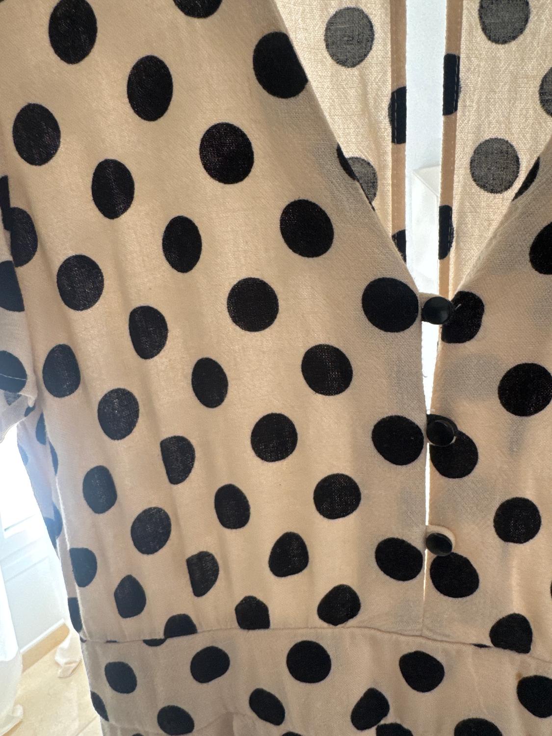 SHORT POLKA DOT JUMPSUIT - Image 3