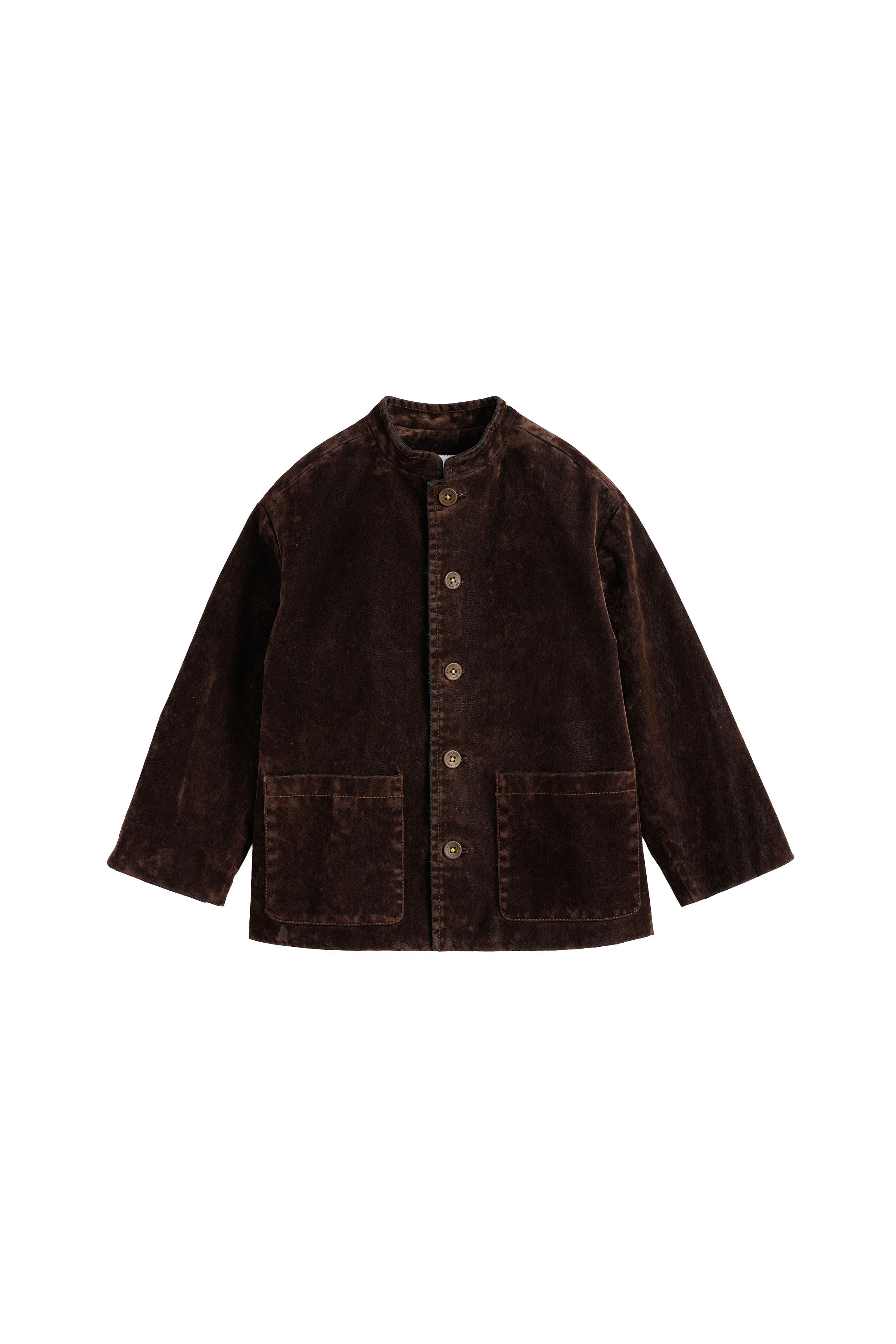 BLOUSON VELOURS FINITION DENIM LIMITED EDITION