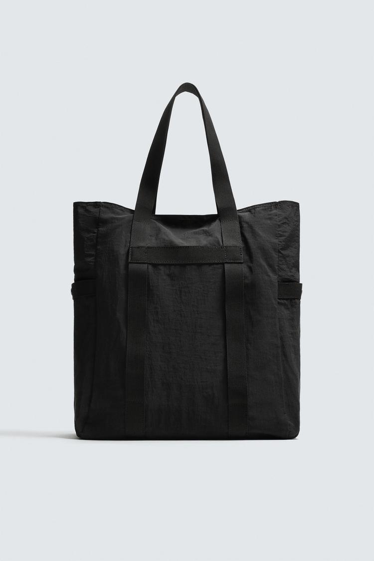 ZARA TECHNICAL TOTE BAG