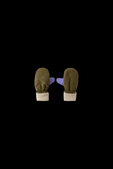 SKI COLLECTION CONTRAST MITTENS - Multicoloured by Zara - Image 3