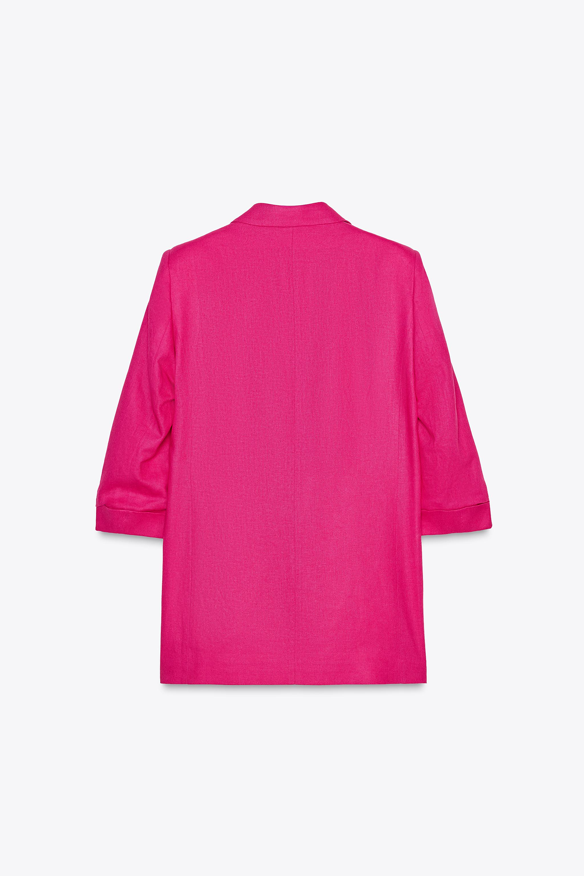 【ZARA】ロールアップスリーブブレザー  2226/518/401 ZARA】ロールアップスリーブブレザー 2226/518/420 (ZARA