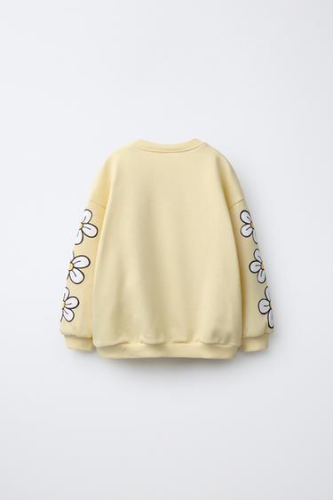DAISY DAISIES © DISNEY SWEATSHIRT - Yellow by Zara - Image 1