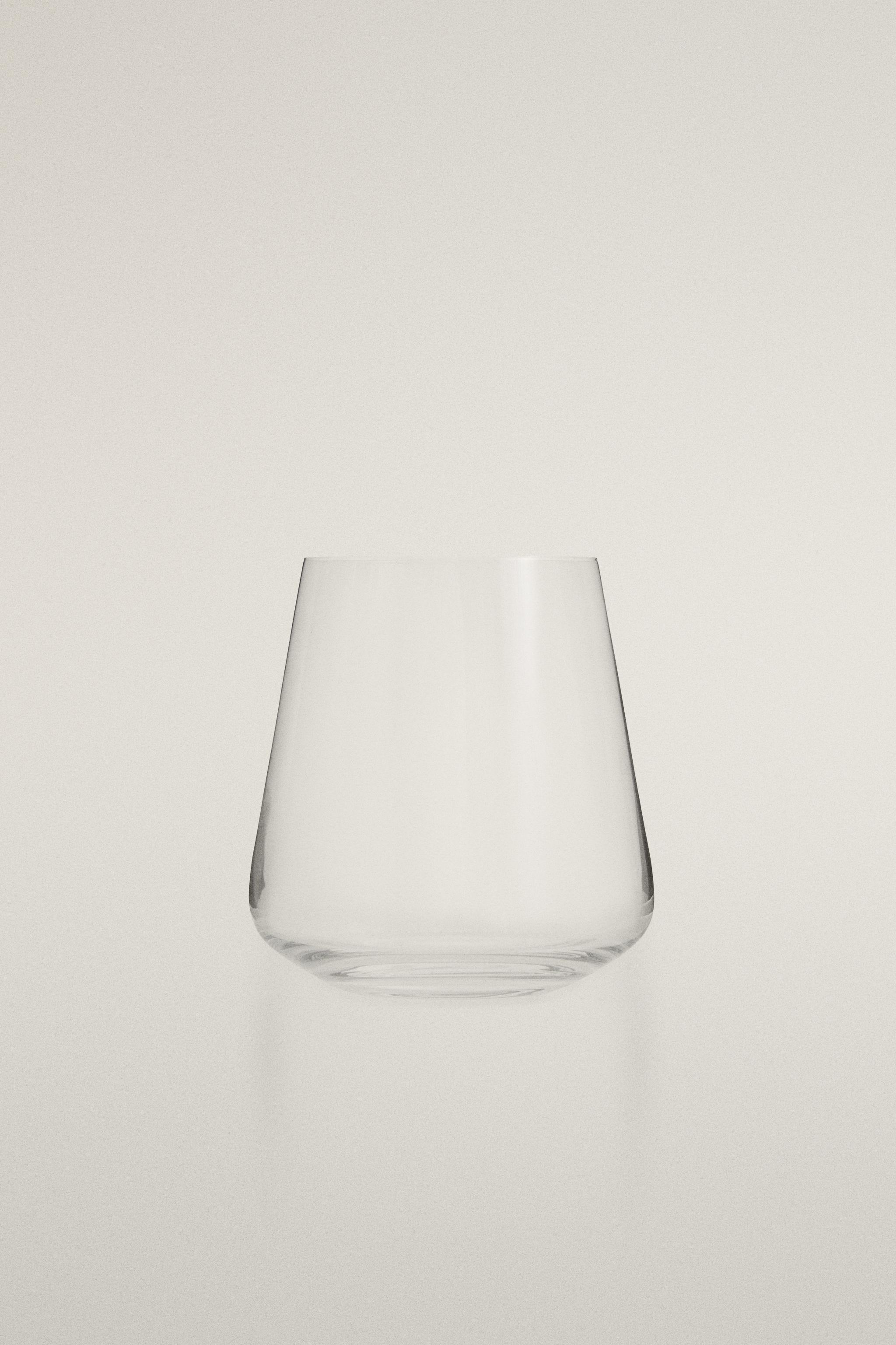 BOHEMIA CRYSTAL TUMBLER — Transparent
