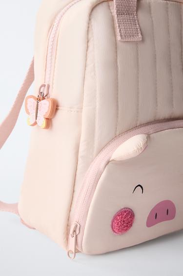 PIGGY BACKPACK - Pink by Zara - Image 3