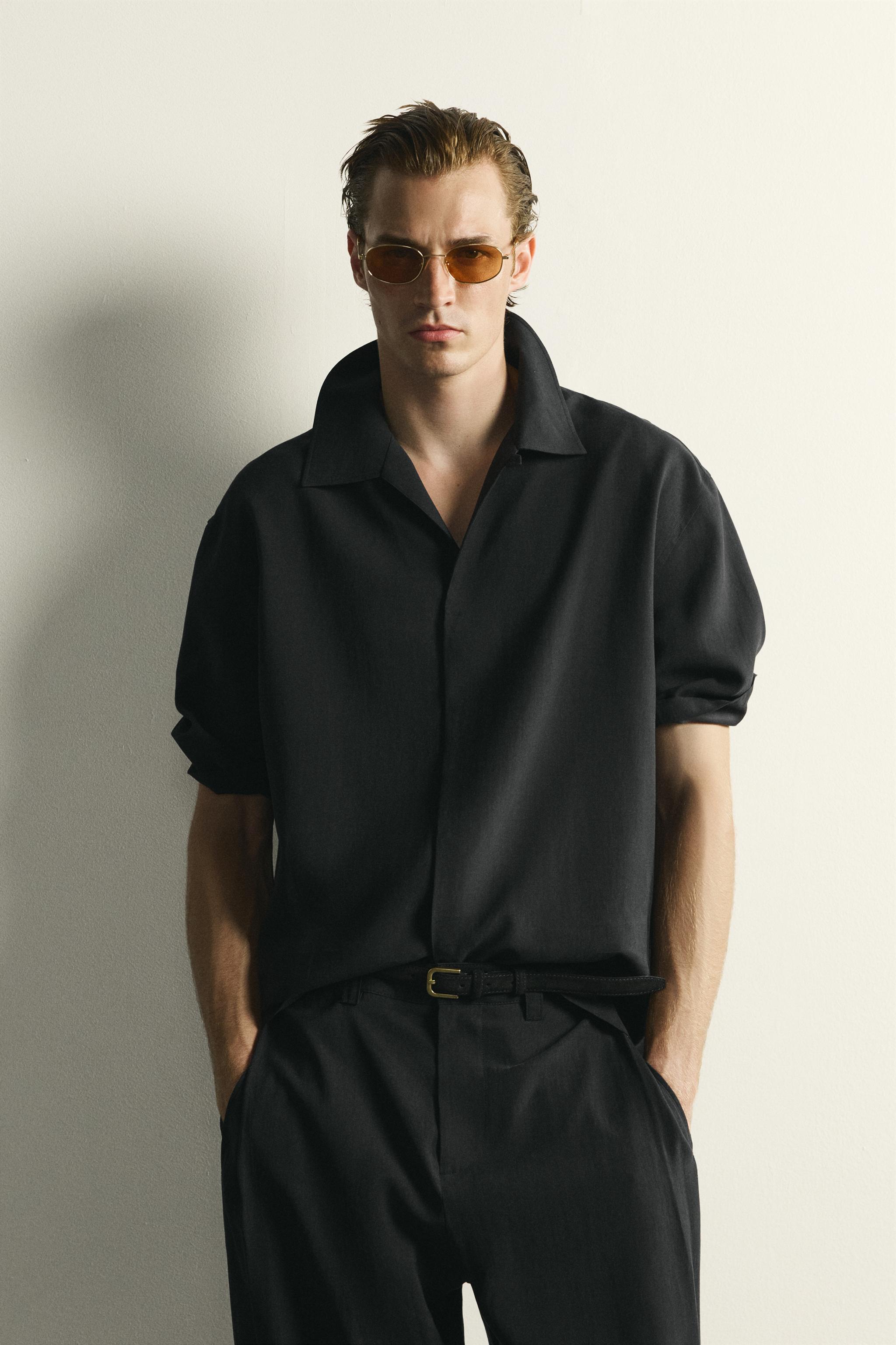 zara dress shirts Men's up front. White Shirts Men | ZARA