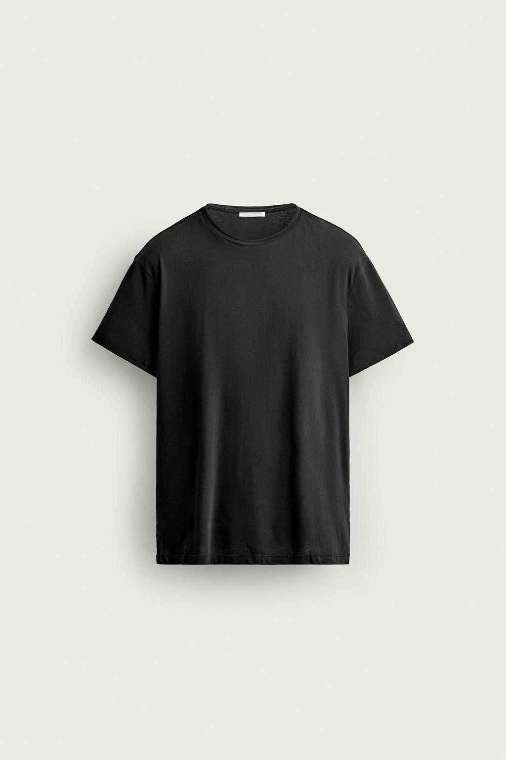 BASIC IRREGULAR FINISH T-SHIRT