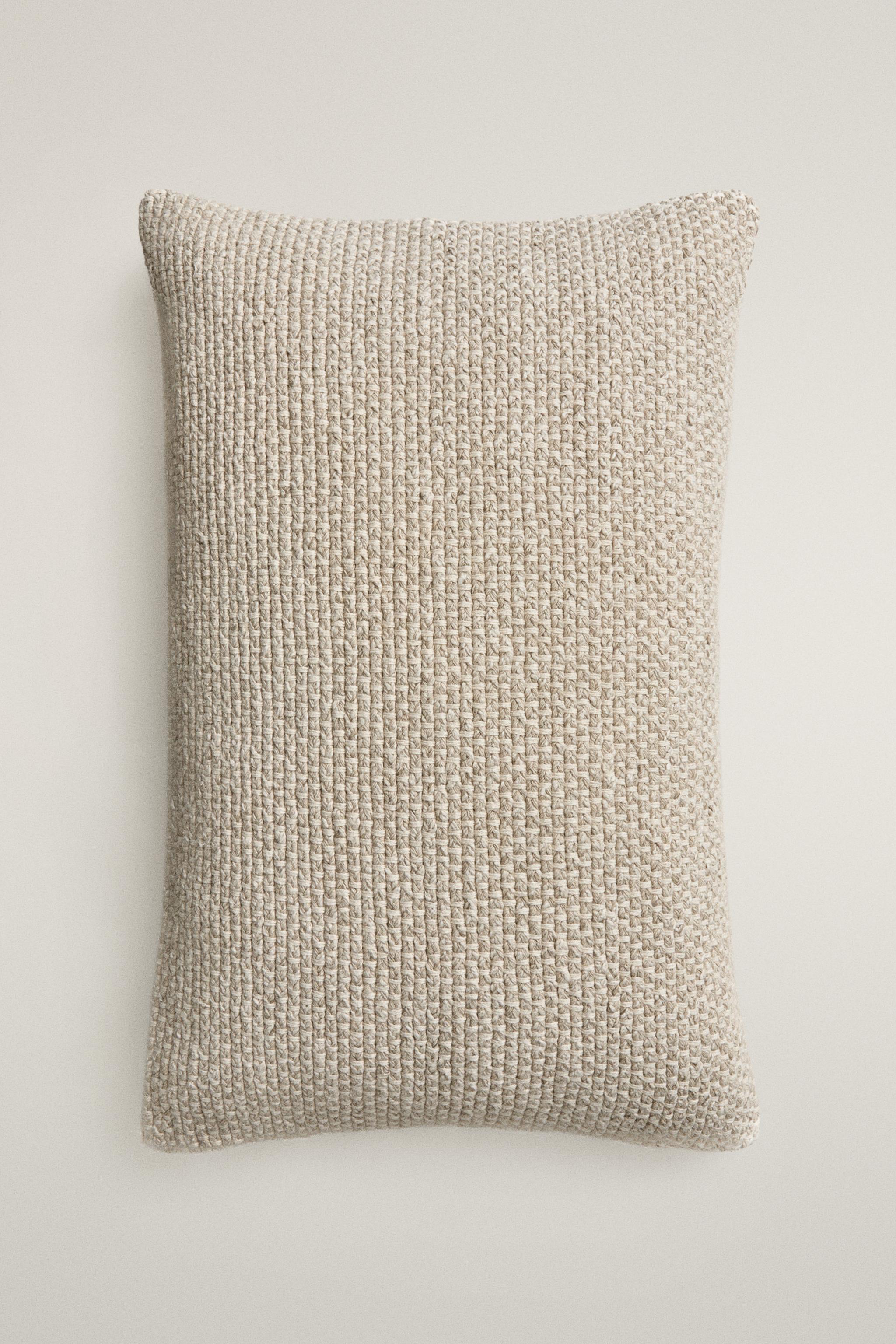 HOUSSE DE COUSSIN TRESSÉE