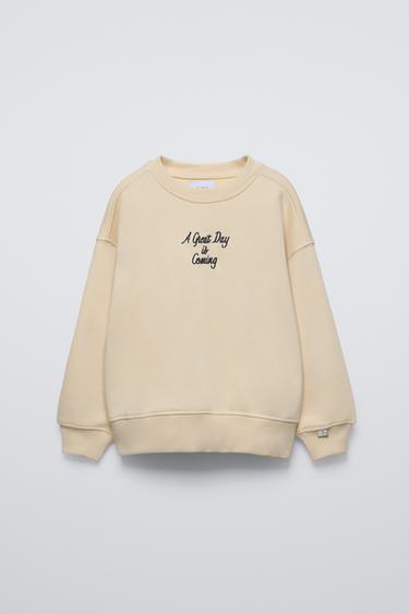 SLOGAN İŞLEMELİ SWEATSHIRT_1