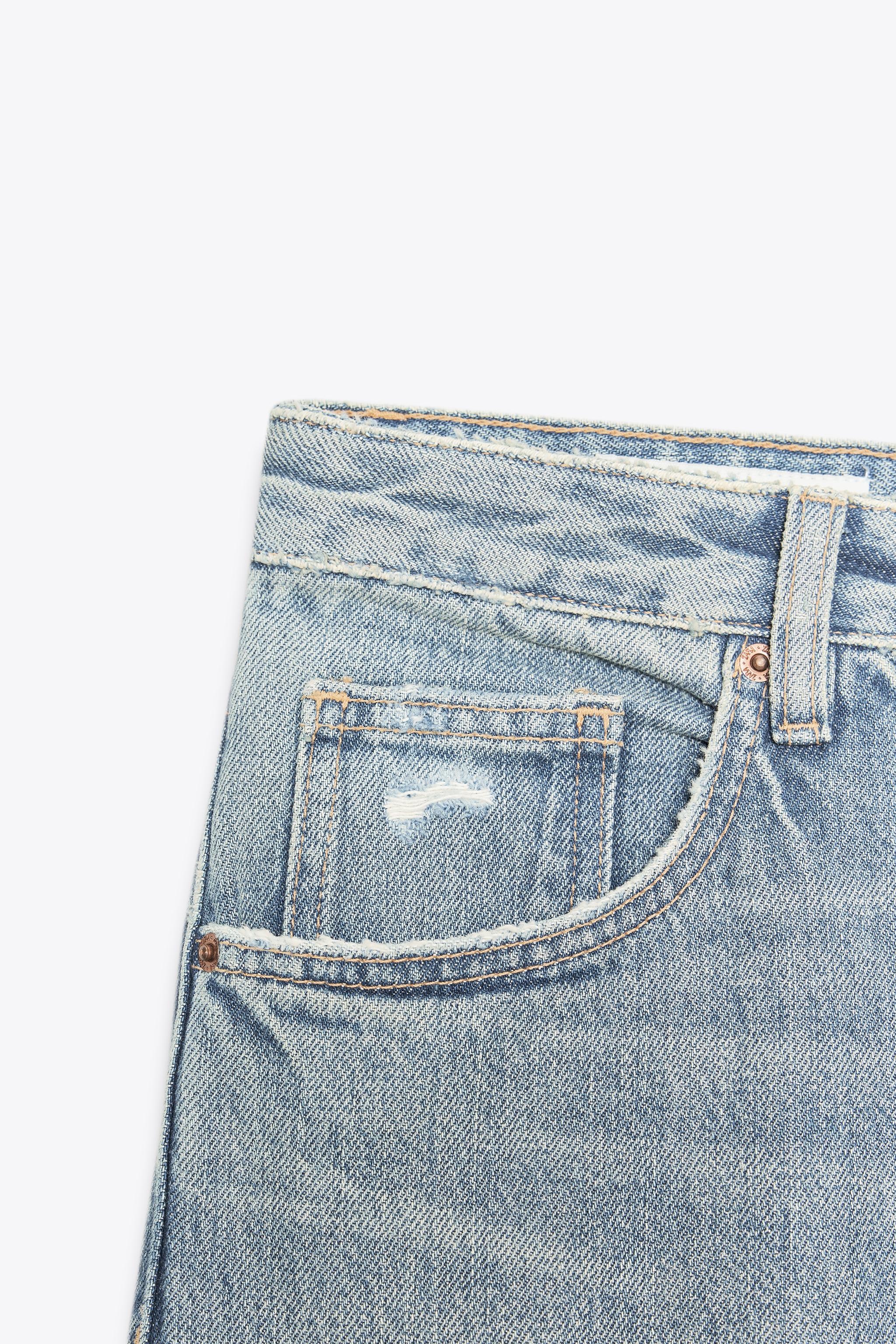 TRF MID-RISE RIPPED BOYFRIEND JEANS