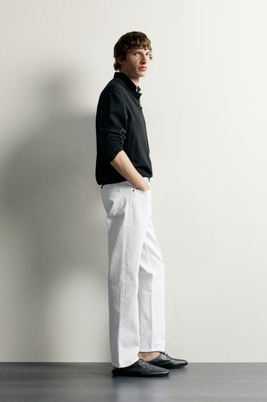 JEAN REGULAR FIT - Blanc cassé de Zara - Image 3