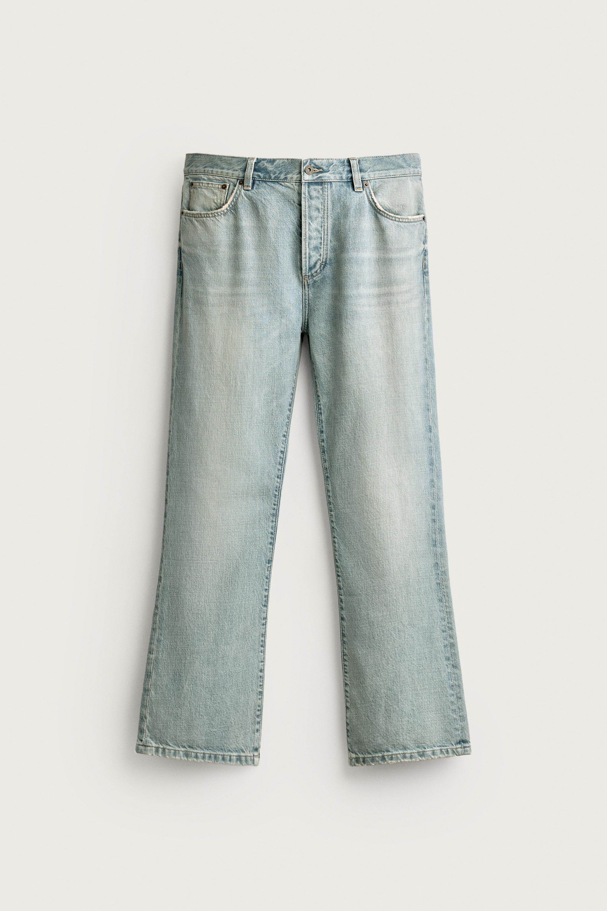 BOOTCUT FIT JEANS — Light blue