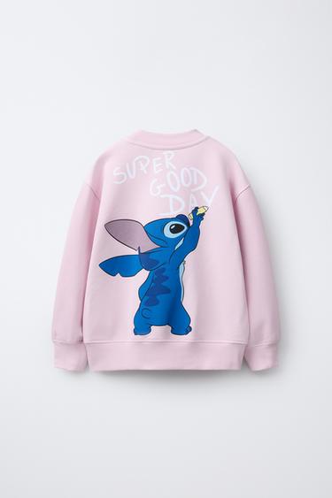 LILO & STITCH © DISNEY PRINTED SWEATSHIRT - Pink by Zara - Image 1