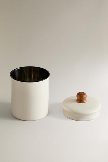 SMALL ENAMELLED JAR FOR PETS TREATS - Multicoloured by Zara - Image 4