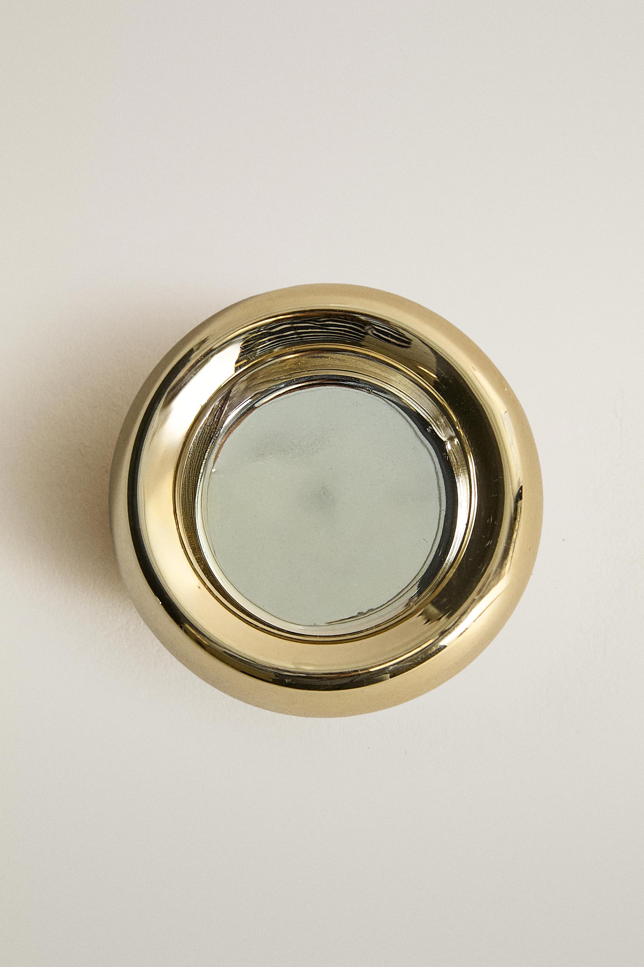 Christmas Gold Ceramic Candle Holder