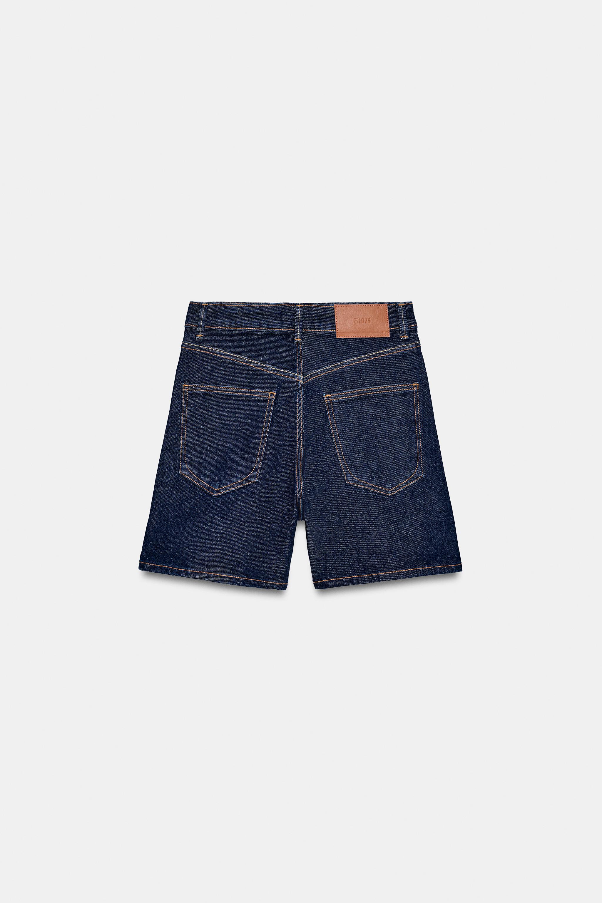 Женские шорты Zara Z1975 MOM FIT SHORTS — фото 8