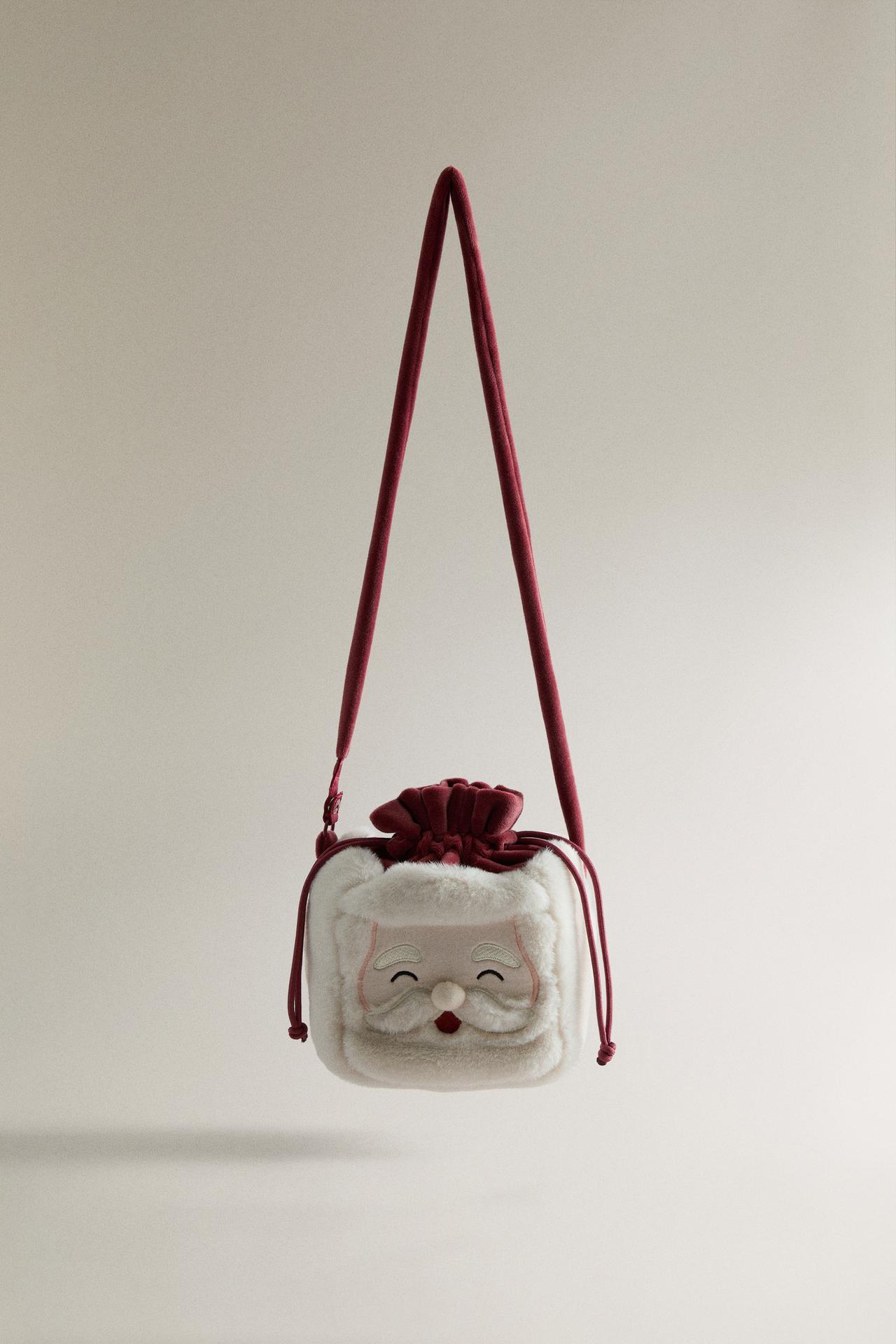 KIDS SANTA CLAUS CHRISTMAS BAG — Red