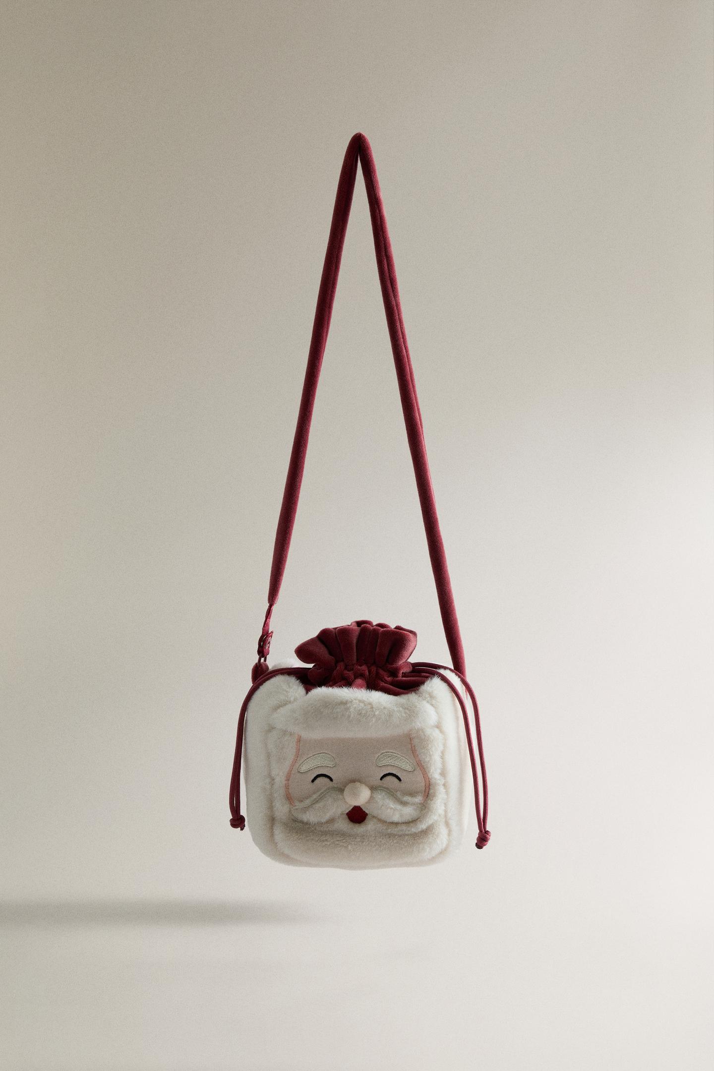 Детская сумка Zara Santa Claus Christmas, цвет: Красный — фото 2