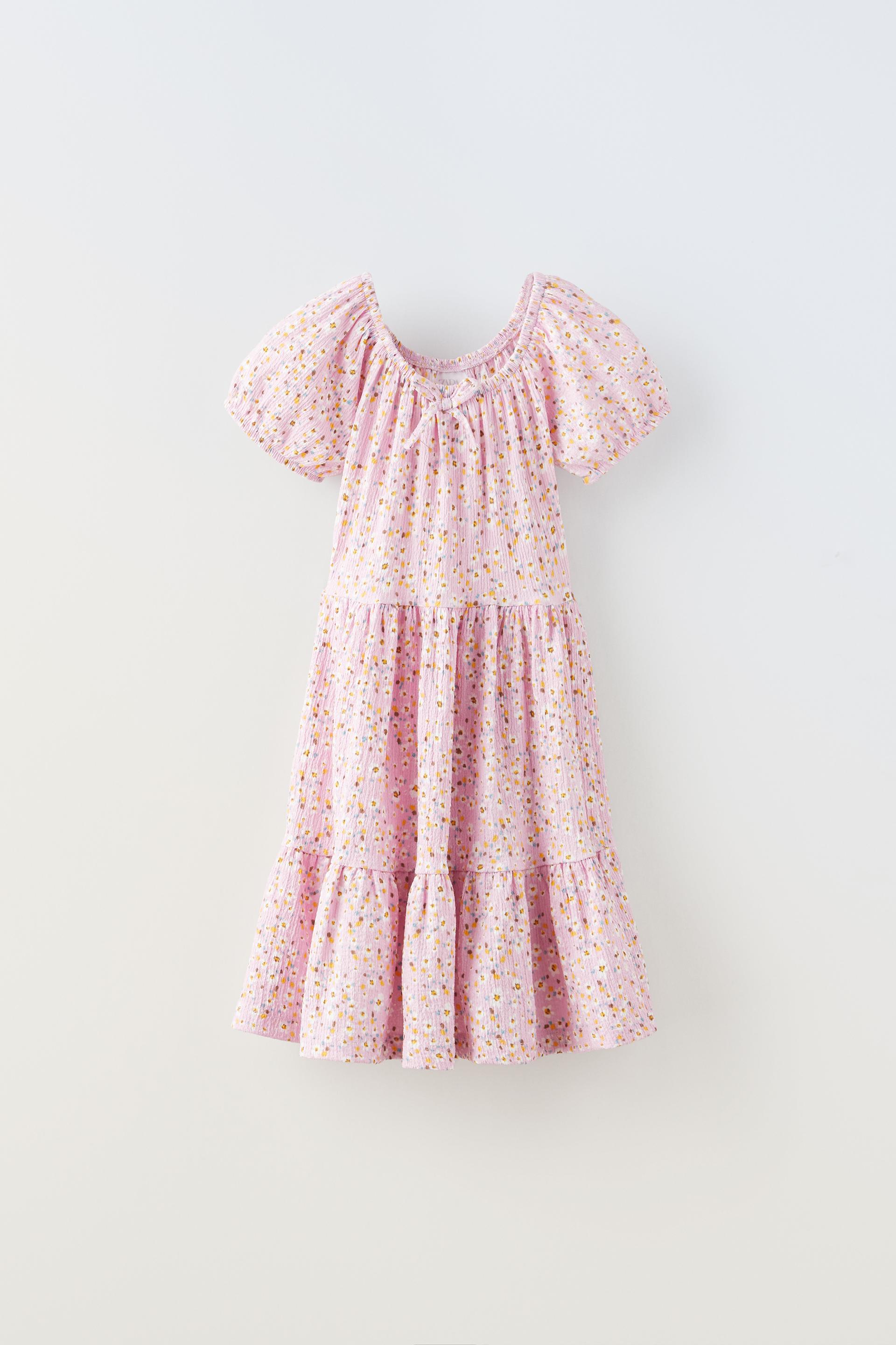 FLORAL DRESS - Pink | ZARA Australia