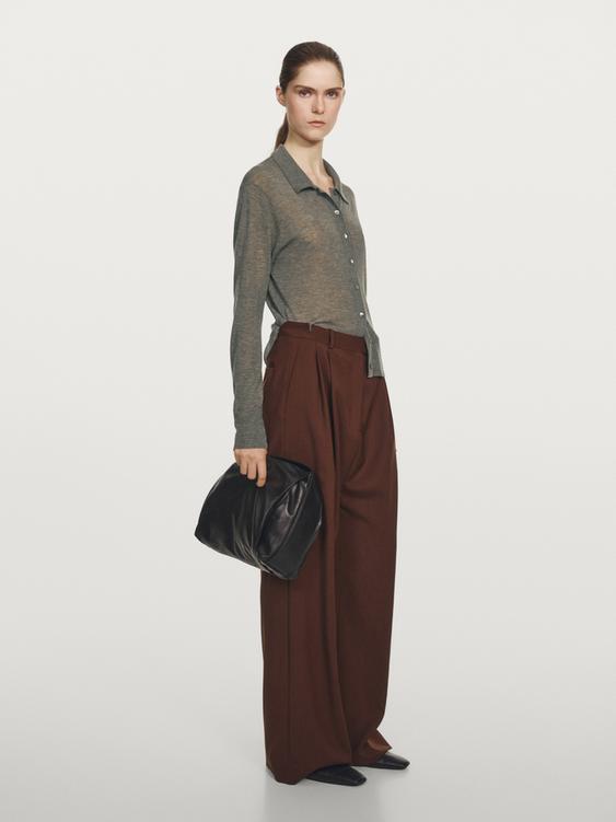 Wool knit cardigan - Studio