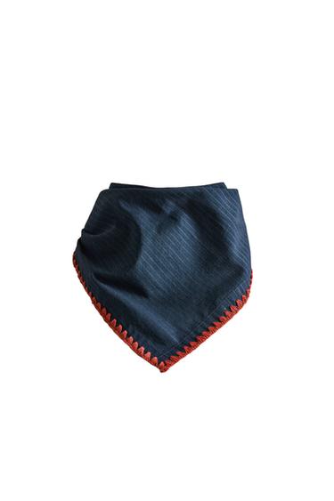 KIDS' STITCH BEACH BANDANA - Navy blue by Zara