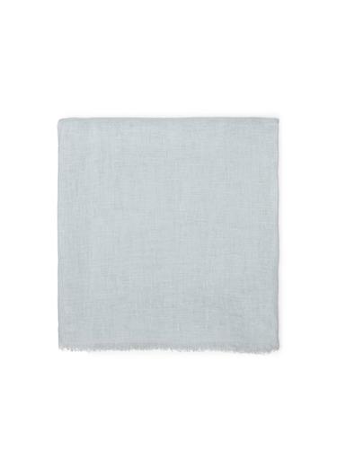 Zara Plain 100% linen scarf - Ice