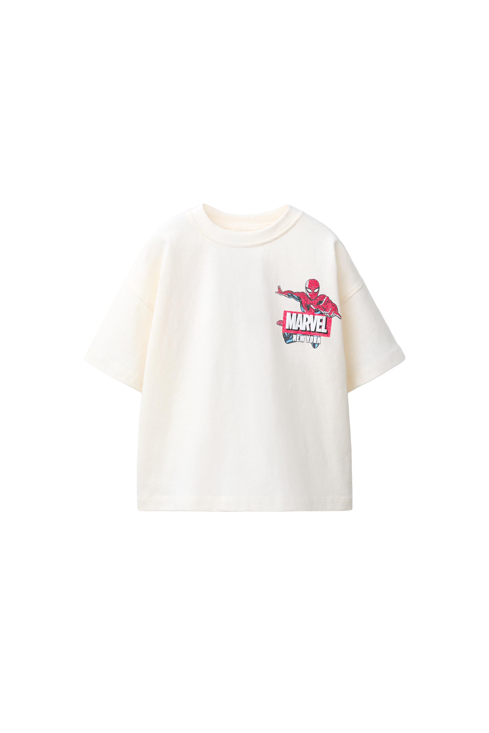 スパイダーマン©マーベル Tシャツ - ホワイト | ZARA Japan / 日本