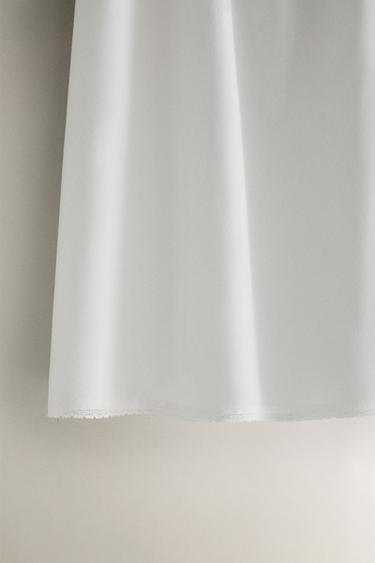 SHORT SLEEVE NIGHTDRESS - White by Zara - Image 3