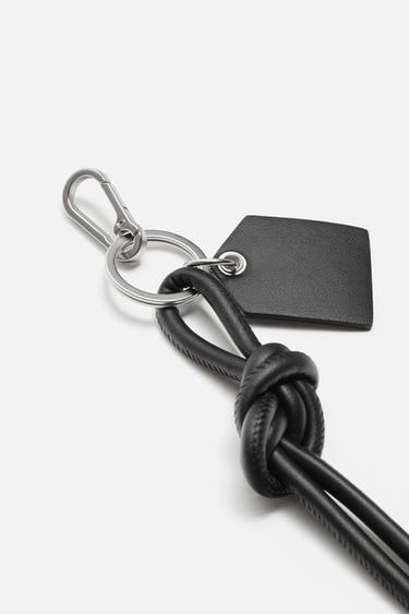 PORTE-CLÉS NŒUD - Noir de Zara - Image 1