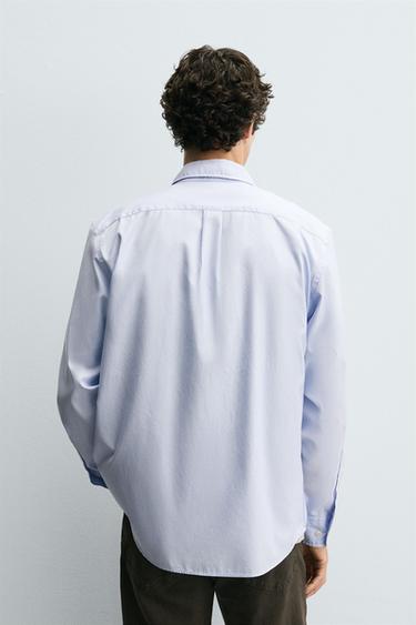 CHEMISE REGULAR FIT À RAYURES - rayures de Zara - Image 2