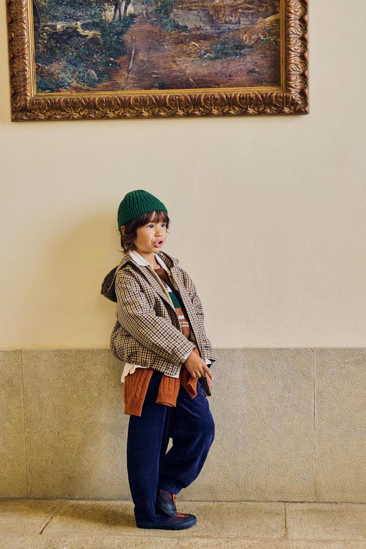 Pantalon baggy seersucker pana