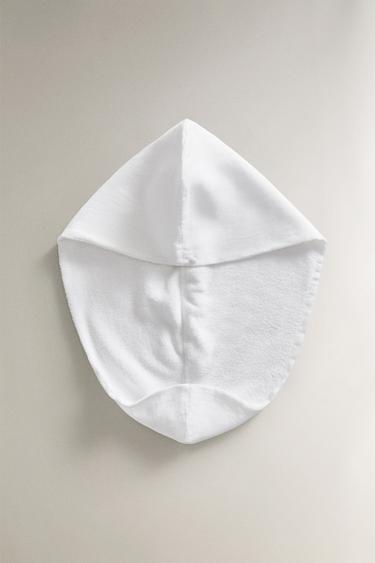 TURBAN SALLE DE BAIN LIN COTON - Blanc de Zara - Image 1
