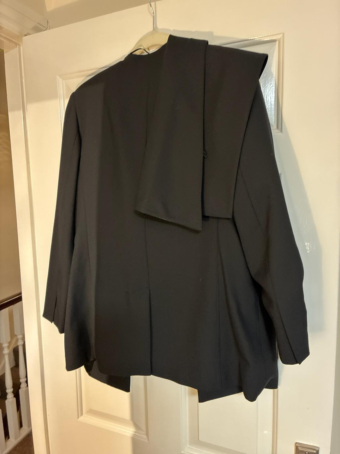 ZW COLLECTION SCARF BLAZER WITH WOOL - Image 3