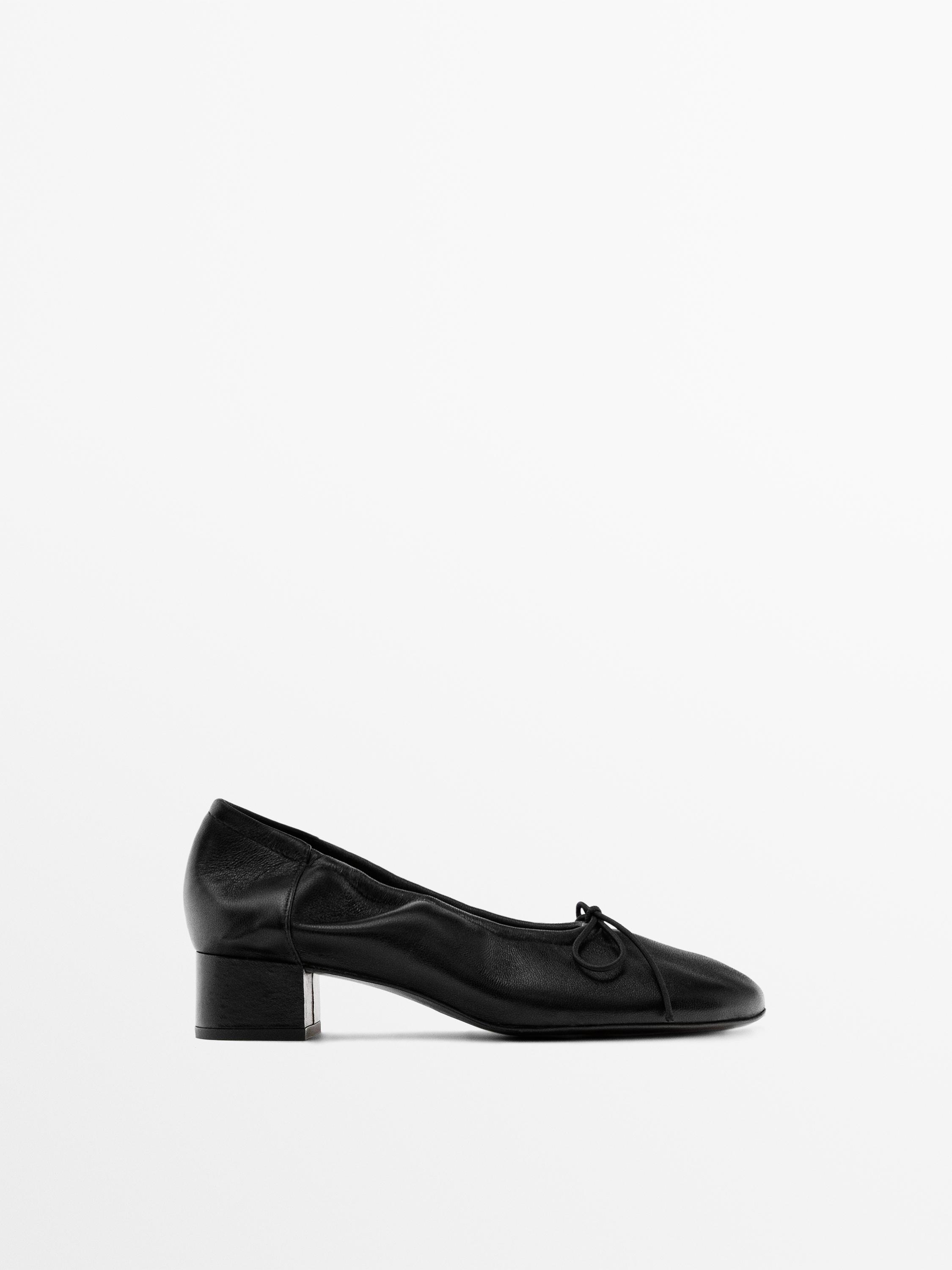 High-heel ballerinas