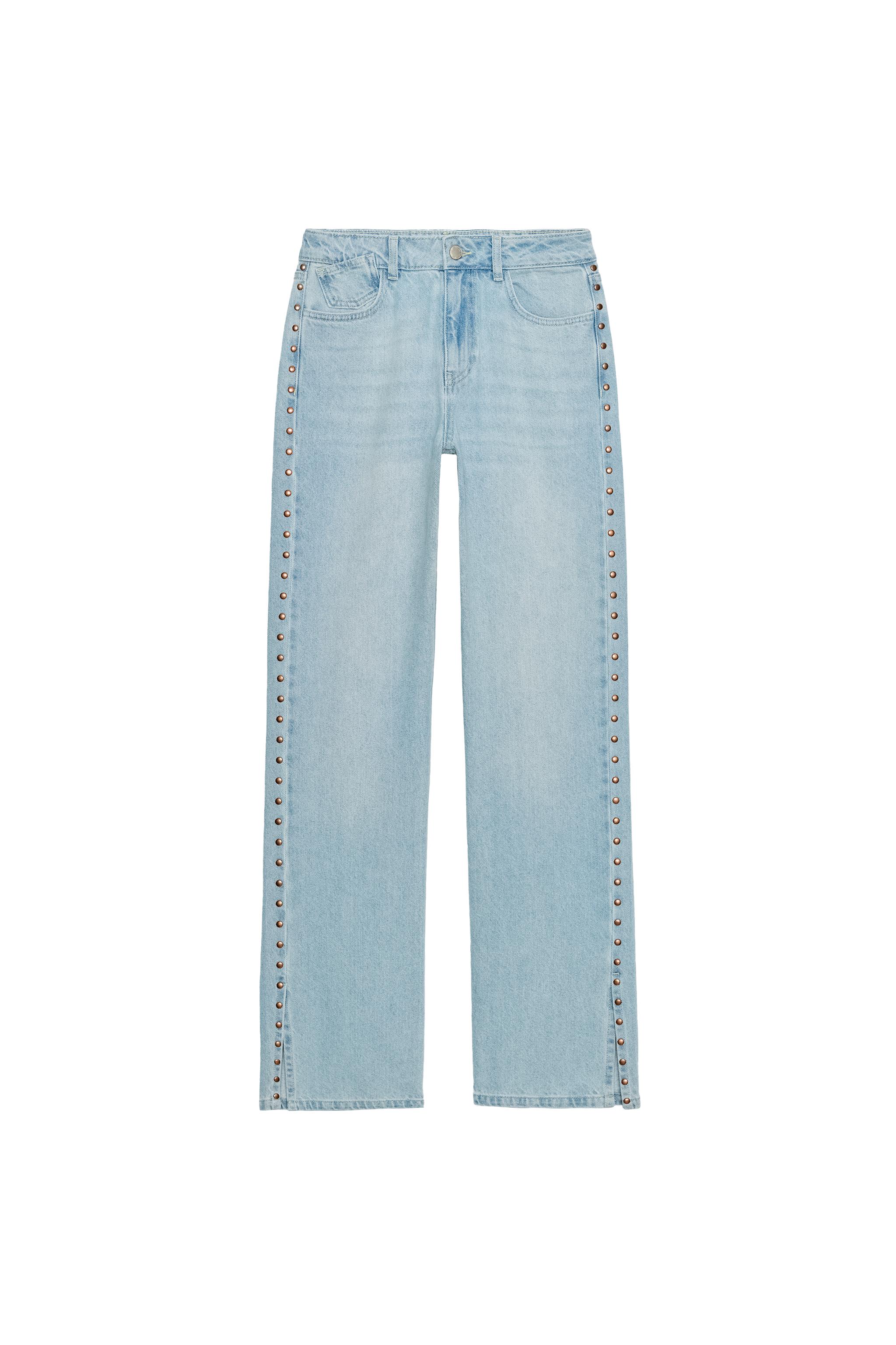JEANS Z1975 STRAIGHT TIRO MEDIO TACHAS