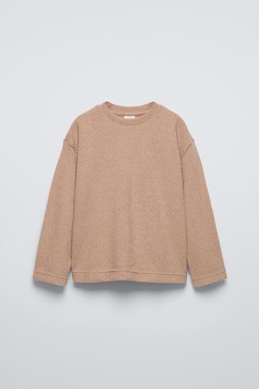 SOFT-TOUCH T-SHIRT - Beige by Zara