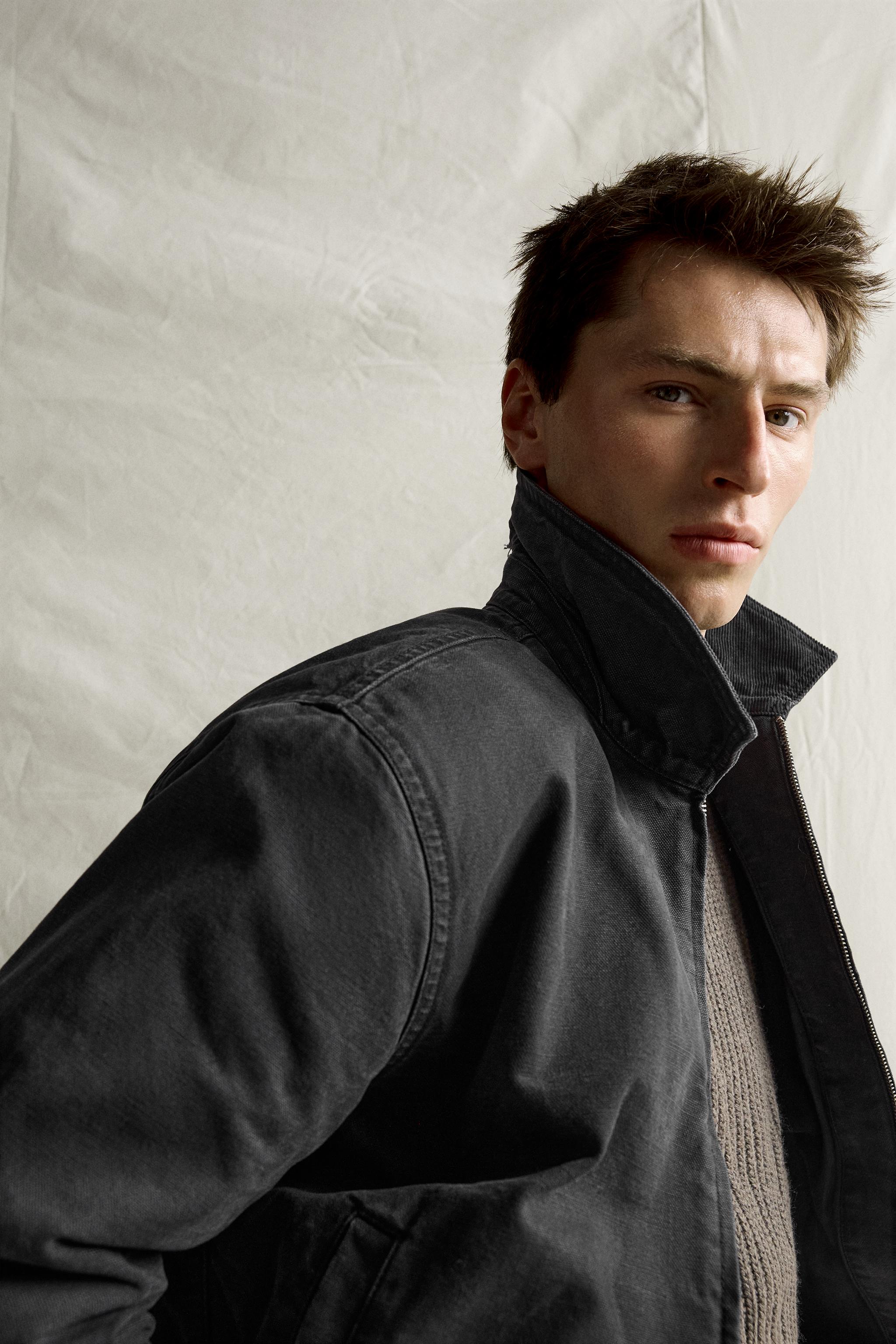 COMBINED COLLAR ZIP-UP JACKET