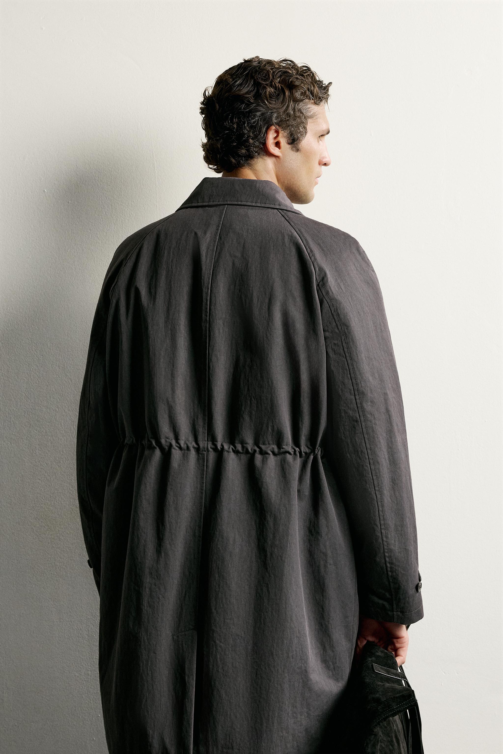 WATER-REPELLENT REGULAR FIT TRENCH COAT