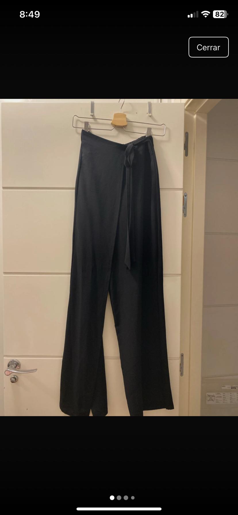 FLOWING WRAP TROUSERS