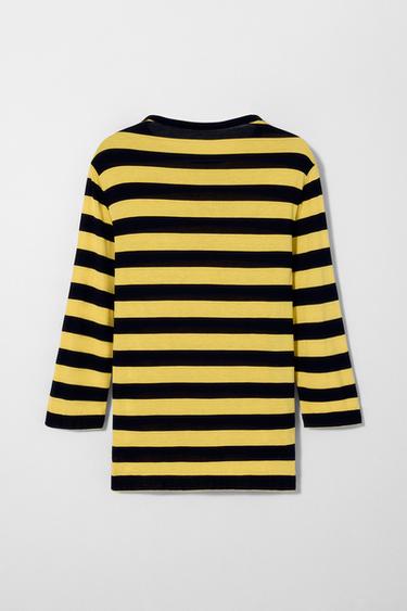 T-SHIRT RAYURES BOBBY GILLESPIE X ZARA - Rayures de Zara - Image 2